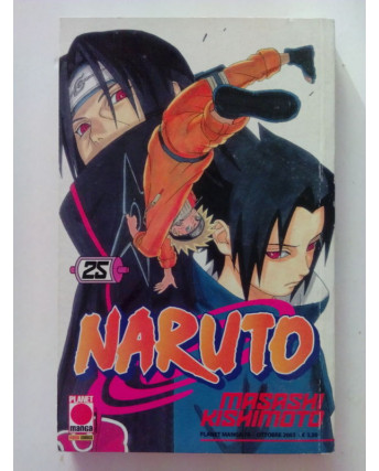 Naruto 25 serie nera di Masashi Kishimoto I edizione ed. Panini Comics