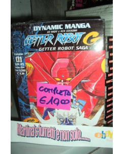 Getter Robot G 1/2 completa di Go Nagai ed. Dynamic Sc07