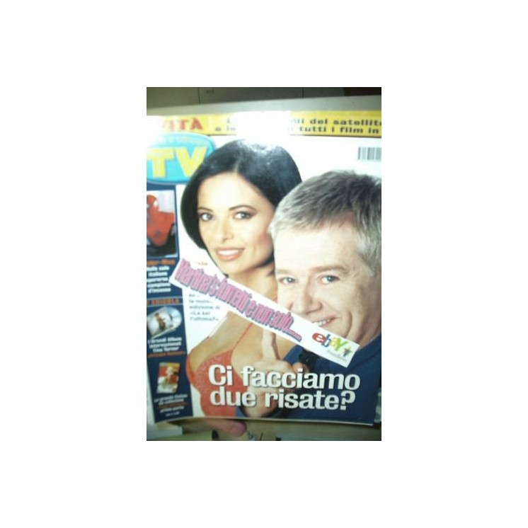 Tv Sorrisi e Canzoni 2002 n.24:Turner Berry Spider Man 3,50€