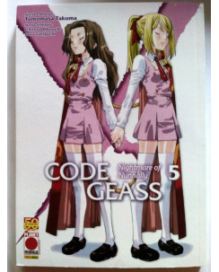 Code Geass: Nightmare of Nunnally n. 5 di Takuma ed. Panini Comics