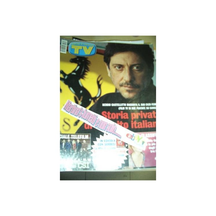 Tv Sorrisi e Canzoni 2003 n. 7:CSI Ranieri Castellitto 3,50€