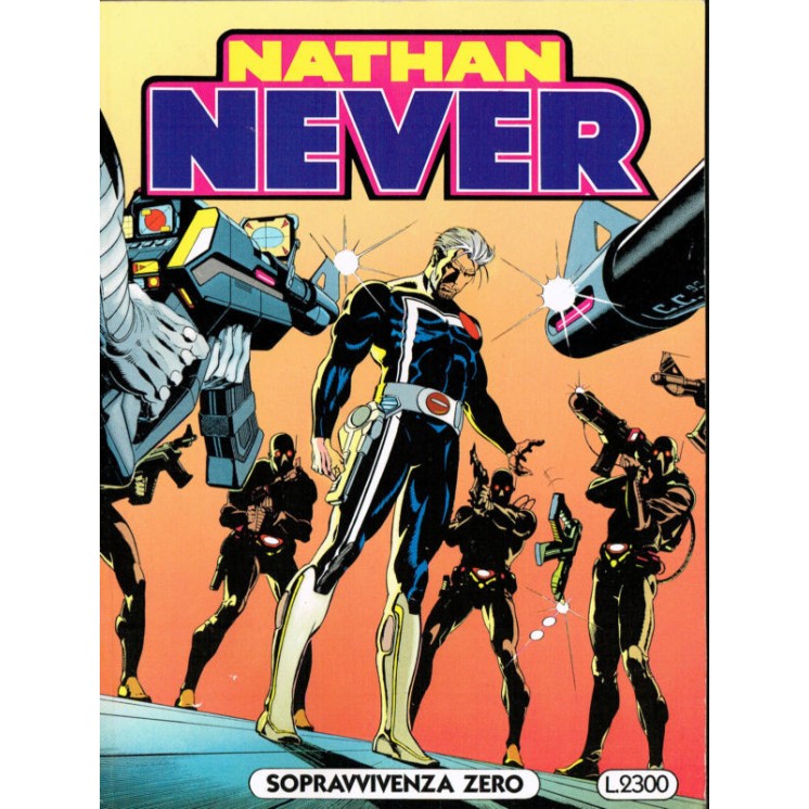 Nathan Never n. 17 "sopravvivenza zero" ed.Bonelli 1,00€