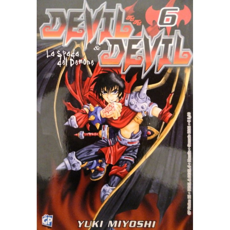 DEVIL & DEVIL ( La spada del demone ) n. 6 ed. GP 2,00€