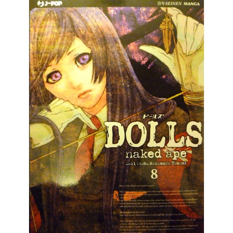 DOLLS (naked ape) n. 8 ed. J-POP SCONTO 50% 3,00€