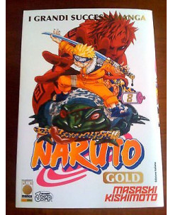 Naruto Gold Deluxe di Masashi Kishimoto  N.  8 - Ed. Panini Comics  Sconto 30%