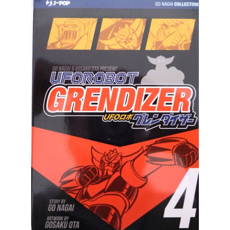 Uforobot GRENDIZER ( GOLDRAKE ) n. 4 di GO NAGAI ed. J-POP 5,60€