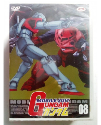 GUNDAM Mobile Suit Gundam vol. 8 - Dynit * DVD NUOVO!  BLISTERATO!