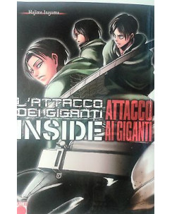 L'Attacco dei Giganti inside di Hajime Isayama NUOVO ed. Panini Comics