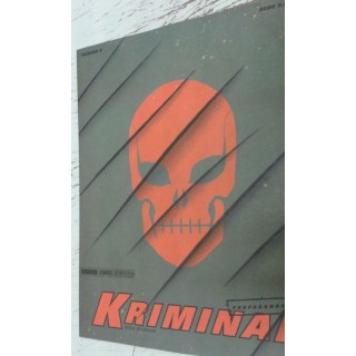 Kriminal 0 zero PROMO edizione limitata 2000 pz Lucca '14 ed.Mondad...