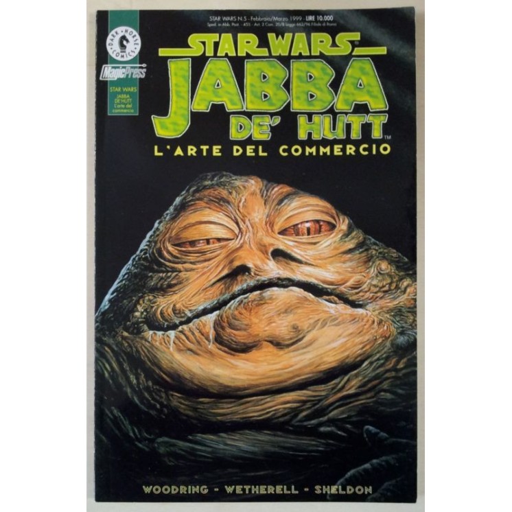 Star Wars n. 5:Jabba de Hutt ed.Magic Press NUOVO 4,00€