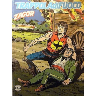 Zagor n.549 " Trappola di fuoco "  ed. Bonelli 1,50€