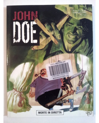 John Doe n.21 di Roberto Recchioni, Bartoli, Carnevale ed. Eura