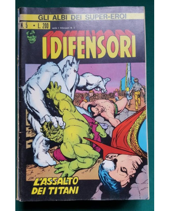 Gli Albi dei Super-Eroi n.  5 * A.S.E. - I Difensori n. 2 * ed. Corno