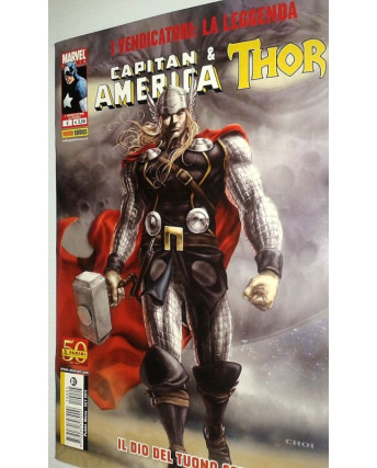 I Vendicatori : la leggenda n. 5 Capitan America e Thor ed.Panini