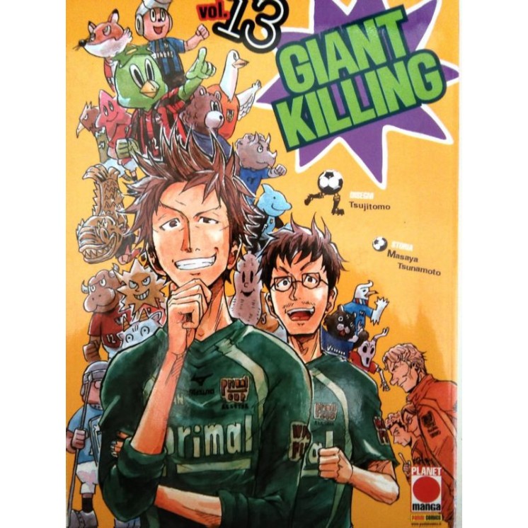Giant Killing 13 ed panini sconto 50% 2,75€