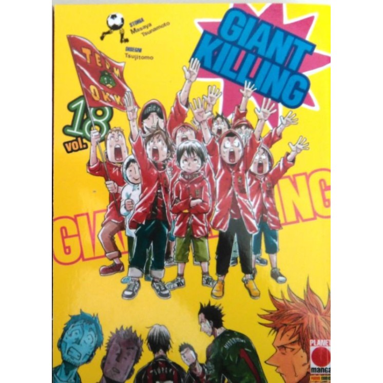 Giant Killing 18 ed panini sconto 50% 2,75€