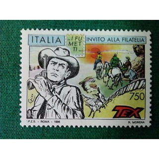Francobollo Tex Willer R. Morena 750 Filatelia - Martina's Fumetti