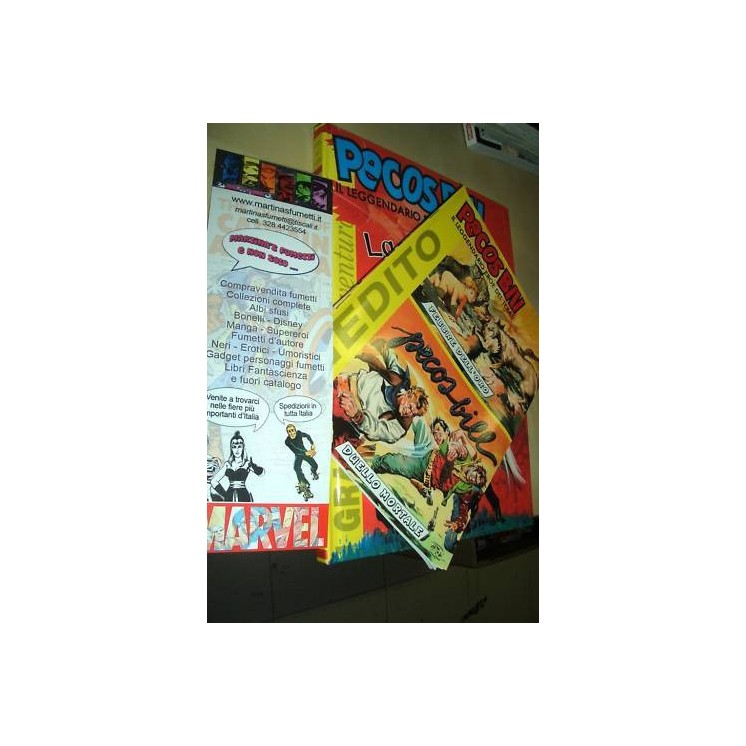 Cartonato Pecos Bill + Albo inedito Ed. Dardo - Martina's Fumetti