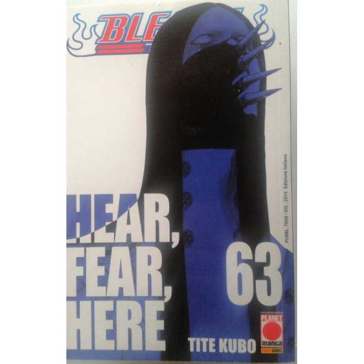 Bleach n.63 di Tite Kubo * Prima Edizione Planet Manga 4,20€
