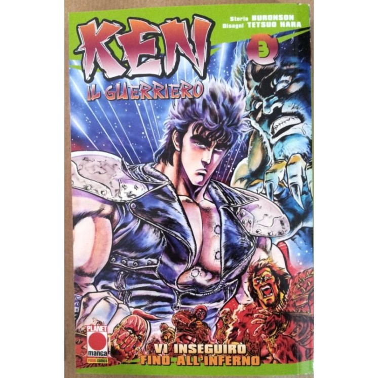 Ken il Guerriero n. 3 di Buronson & Tetsuo Hara ed. Panini * NUOVO!...