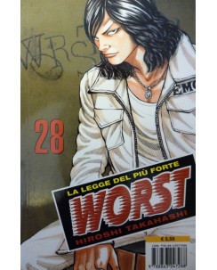 Worst la legge del più forte n.28 di Hiroshi Takahashi ed. Panini Comics