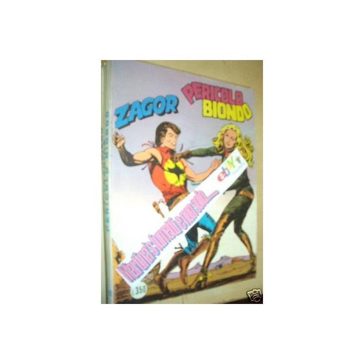 Zagor n. 191 "pericolo biondo" 2,50€
