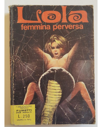 Lola n. 1 - Femmina Perversa - Raccolta Samantha/Sylvie - EROTICO!