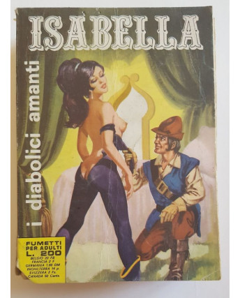 Isabella n.134 - EROTICO - di resa - ed. EP