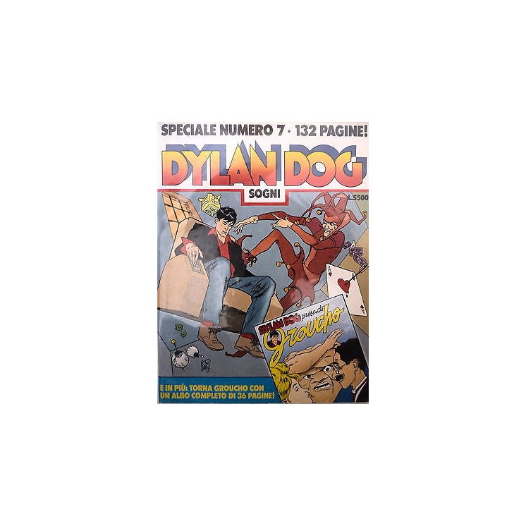 Dylan Dog Speciale n. 7 Sogni + albo Groucho - Martina's Fumetti