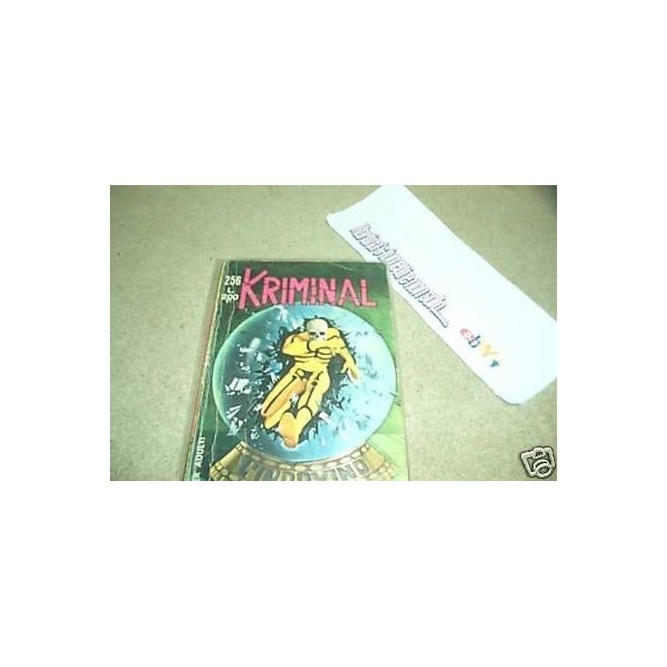Kriminal n.256*ed.Corno 3,00€