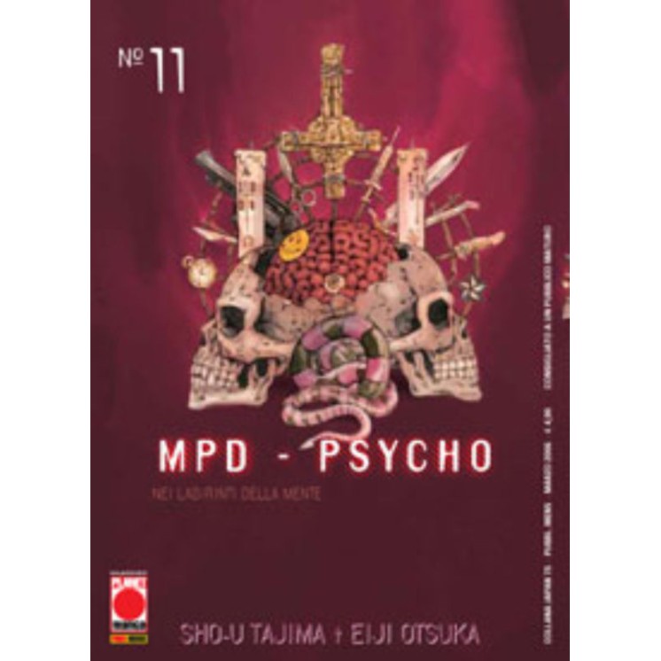MPD Psycho n.11 di Sho-U Tajima, Eiji Otsuka - Prima Edizione Plane...