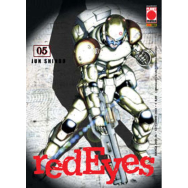 Red Eyes n. 5 di Jun Shindo - SCONTO 50% - ed. Planet Manga 2,00€