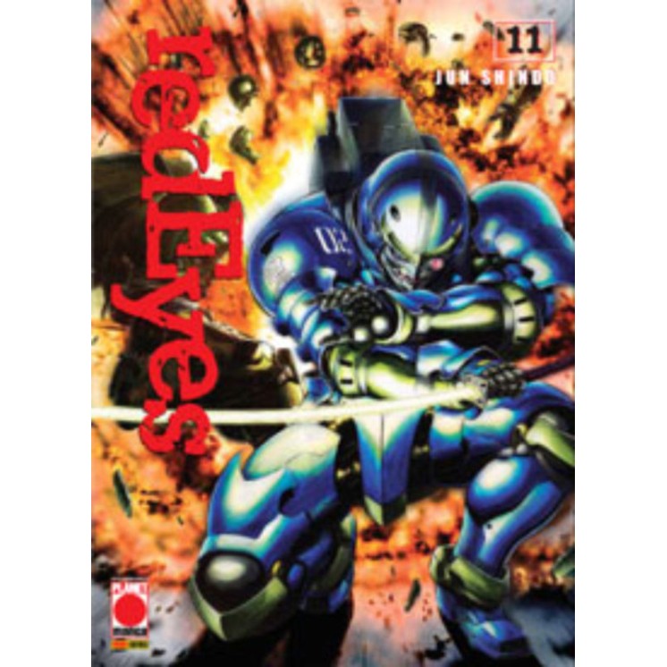 Red Eyes n.11 di Jun Shindo - SCONTO 50% - ed. Planet Manga 2,95€