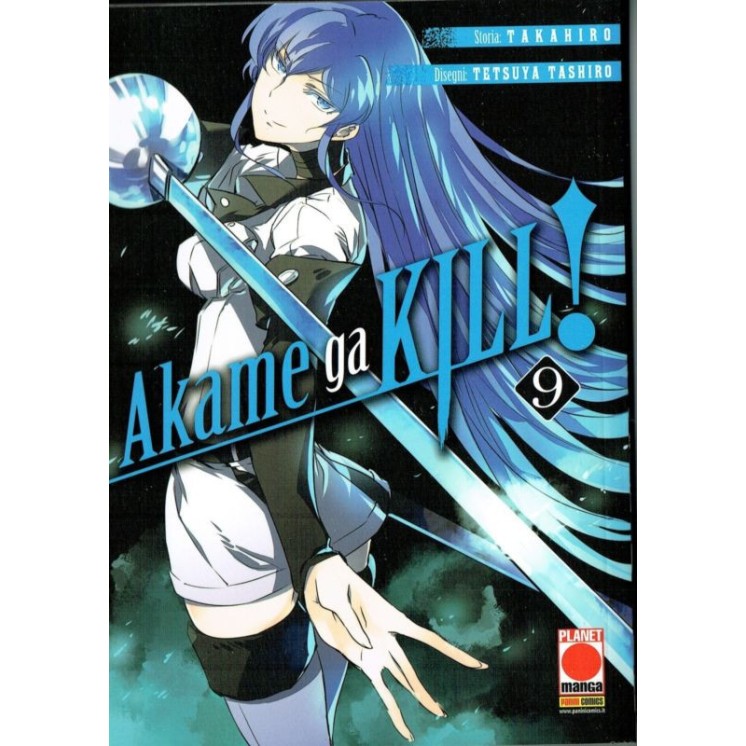 Akame ga KILL 9 prima edizione di Takahiro/Tashiro ed.Panini 4,50€