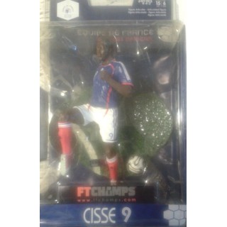 ACTION FIGURE CISSE 9 FRANCIA FRANCE FT CHAMPS NUOVA Gadgets Figure...