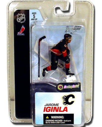 ACTION FIGURE JAROME IGINLA NHL MCFARLANE TOYS NUOVA GD02