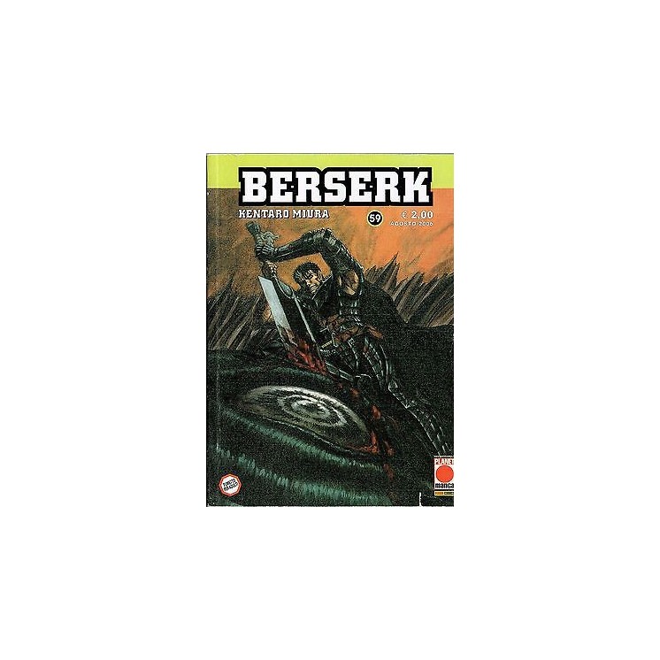 Berserk n. 59 di Kentaro Miura - Prima Edizione Planet Manga 2,00€