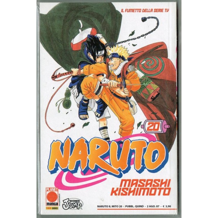 Naruto il mito n.20 Masashi Kishimoto  - Martina's Fumetti