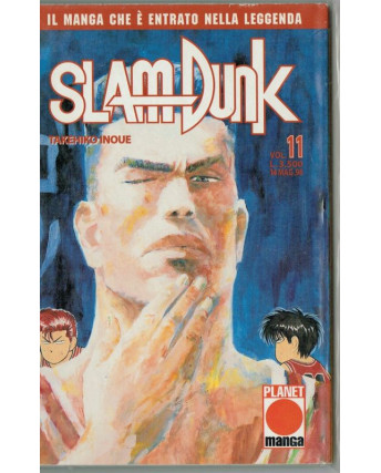 Slam Dunk n.11 di Takehiko Inoue - Prima Edizione Planet Manga