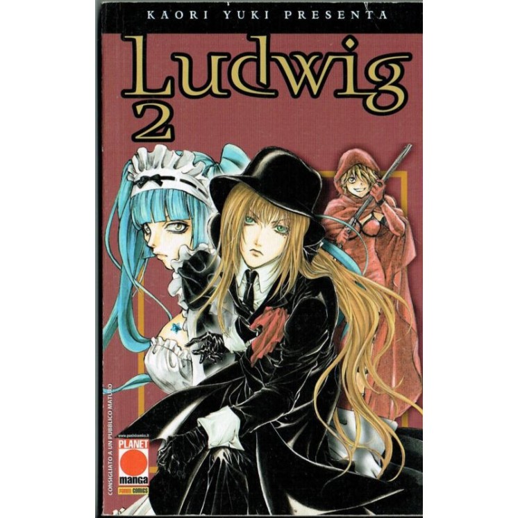 Kaori Yuki presenta 13 Ludwig 2 ed.Panini 4,90€
