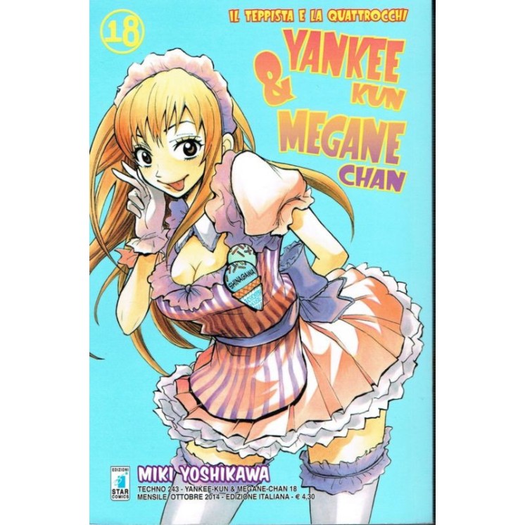 YANKEE KUN & MEGANE CHAN ( il teppista e la quattrocchi) n.18 ed.ST...
