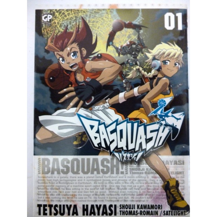 BASQUASH n.01 di TETSUYA HAYASI ed. GP - SCONTO 50% 3,00€