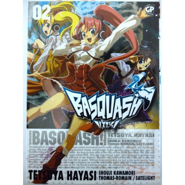 BASQUASH n.02 di TETSUYA HAYASI ed. GP - SCONTO 50% 3,00€