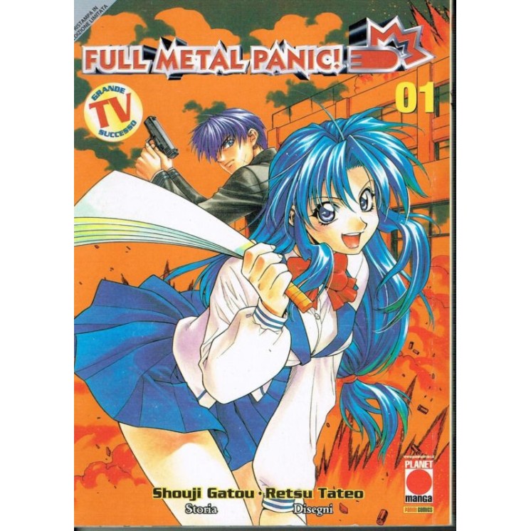 Full Metal Panic! 1 PRIMA EDIZIONE di Gatou, Ueda, Ji ed. Planet Ma...