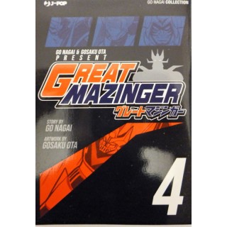 GREAT MAZINGER n. 4 di GO NAGAI / GOSAKU OTA ed. J-POP - SCONTO 30%...