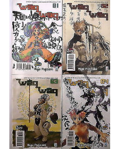 WAQ WAQ - SERIE COMPLETA 1/4 - di RYN FUJISAKI ed. STAR COMICS SC06