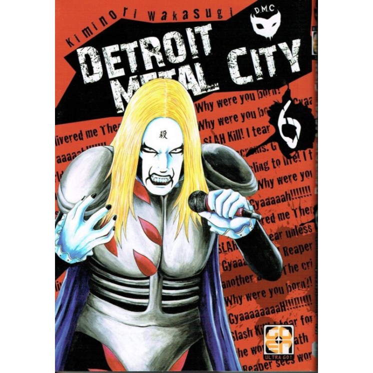 Detroit Metal City n. 6 di Wakasugi Kiminori ed. Planeta * SCONTO 5...
