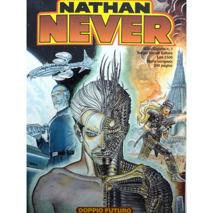 NATHAN NEVER GIGANTE n. 1: Doppio futuro, ed. BONELLI FU01 2,50€