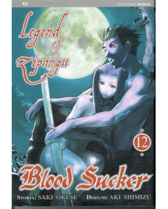 Blood Sucker legend of Zipangu n.12 di Saki Okuse NUOVO ed. Jpop