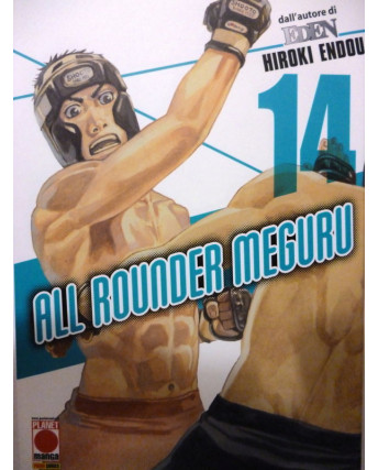 ALL ROUNDER MEGURU n.14, di Hiroki Endou " EDEN ", ed PANINI sconto 40%